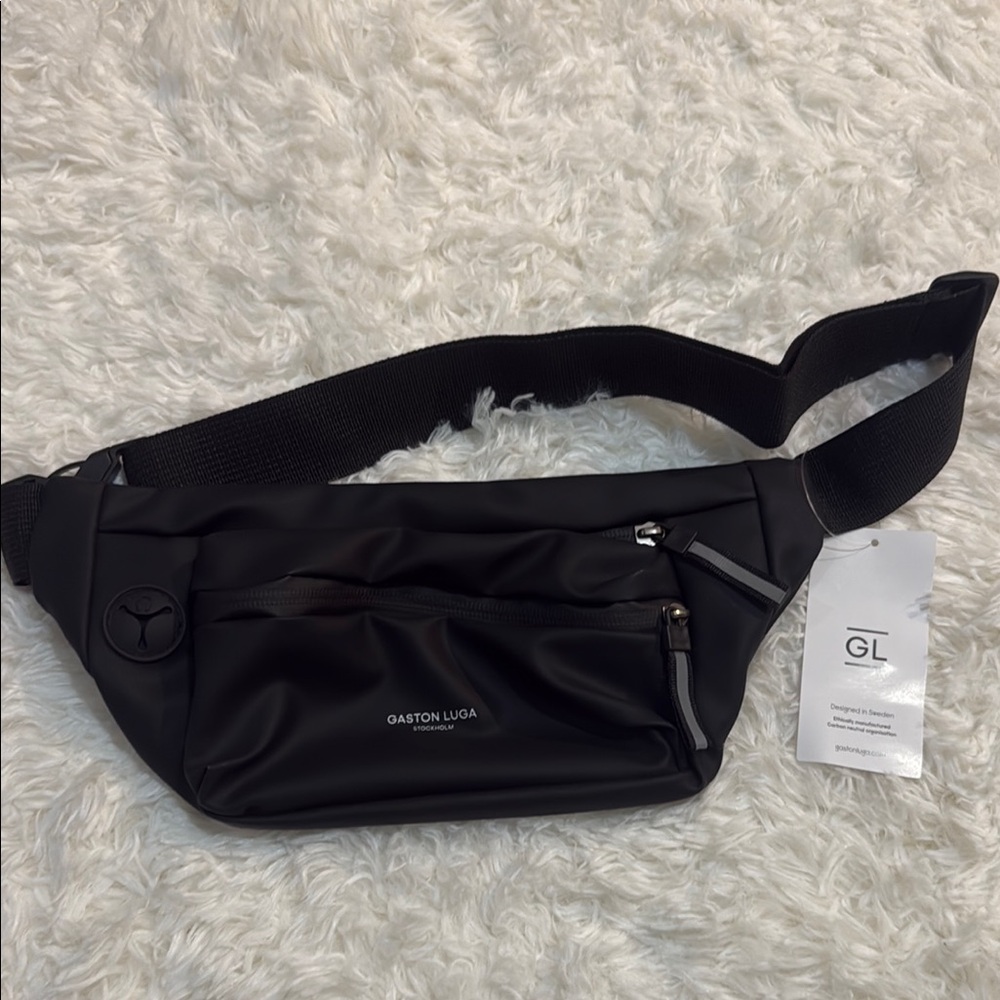Gaston Luga Belt Bag, Black, NWT